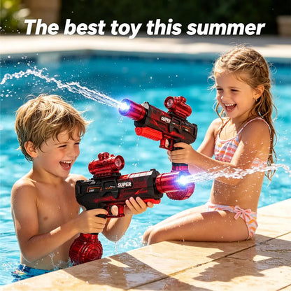 High-Powered Electric Water Blaster for Kids - 32FT Range, Rechargeable Summer Pool Toy for Boys and Girls