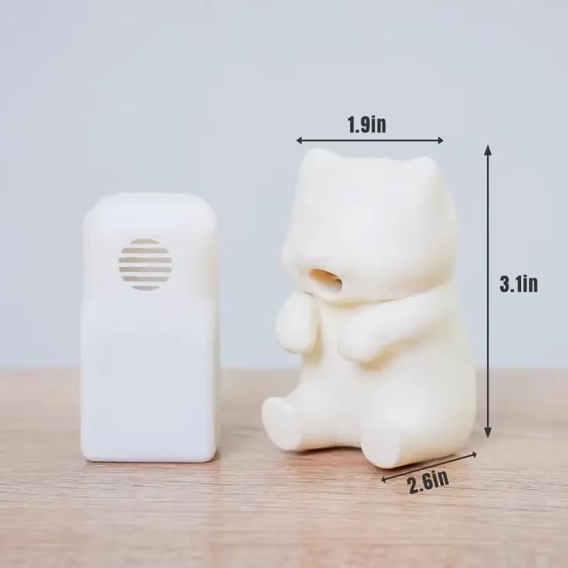 New Cartoon Cat Shape Automatic Air Blower Mini Food Cooling Fan Portable Quicking Cooling Hot Water Tea Rice Dishes Coffee Fans